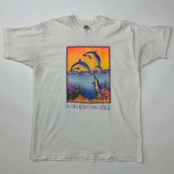 1992 “A Delicate Balance” T Shirt - Picture 2 of 4